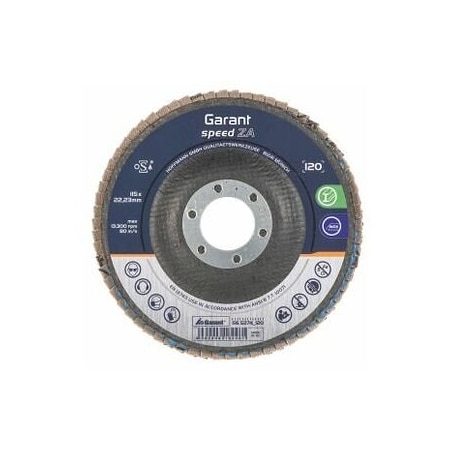 Garant Speed ZA Flap Disc, Dia: 115 mm, Grit: 120 565274 120